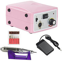 Фрезер SalonHome T-OPZS701 для маникюра и педикюра Pink Set-ZS701 45000 оборотов XE, код: 6648804