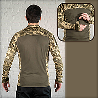 Штурмовая тактическая рубашка coolmax ubacs пиксель для военнослужащих, боевая рубаха убакс
