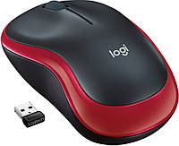 Мышь Logitech M185 Wireless Mouse Red (910-002237)