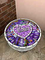Подарочный шоколадный набор для девушки с конфетками набор в форме рафаэлло для жены, мамы, ребенка Nbox-11