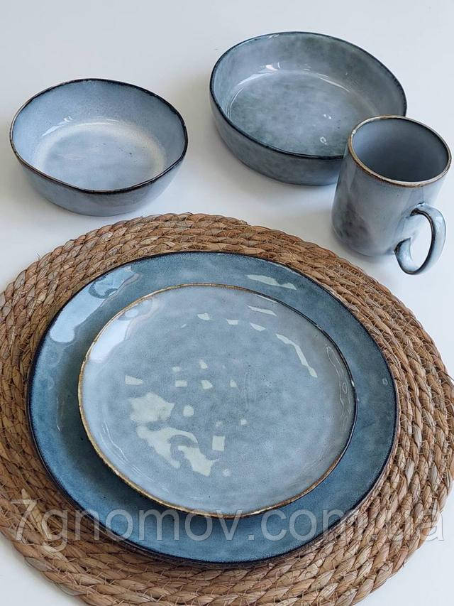 СІМЕЙНИЙ НАБІР СОФТ (6 ВЕЛИКИХ ТАРІЛОК + 6 МАЛИХ ТАРІЛОК + 6 МИСОК)