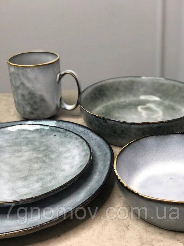 СІМЕЙНИЙ НАБІР СОФТ (6 ВЕЛИКИХ ТАРІЛОК + 6 МАЛИХ ТАРІЛОК + 6 МИСОК)