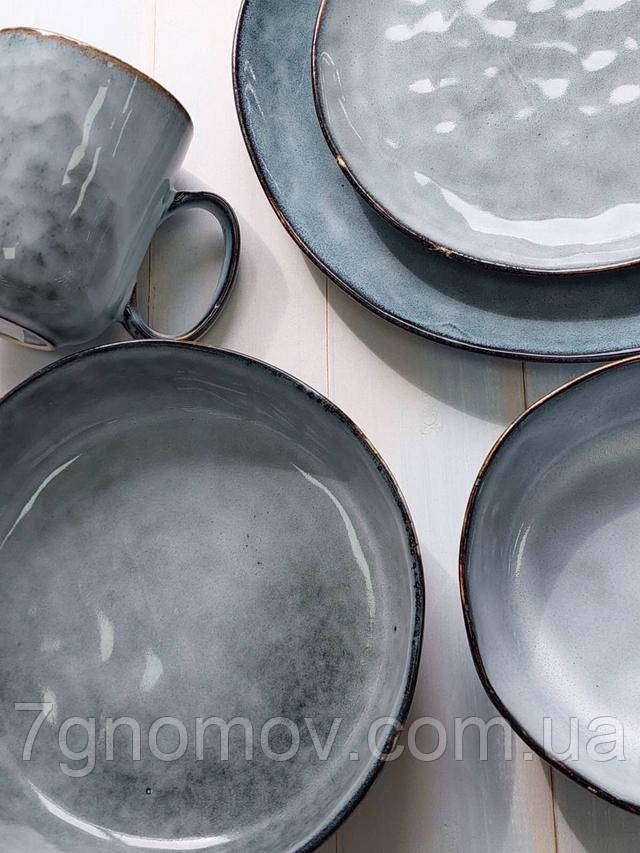 СІМЕЙНИЙ НАБІР СОФТ (6 ВЕЛИКИХ ТАРІЛОК + 6 МАЛИХ ТАРІЛОК + 6 МИСОК)