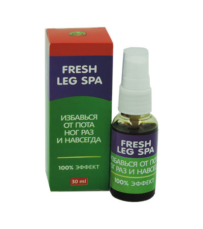 Fresh Leg Spa - Спрей від грибку та пітливості ніг (Фреш Лег Спа), фото 1