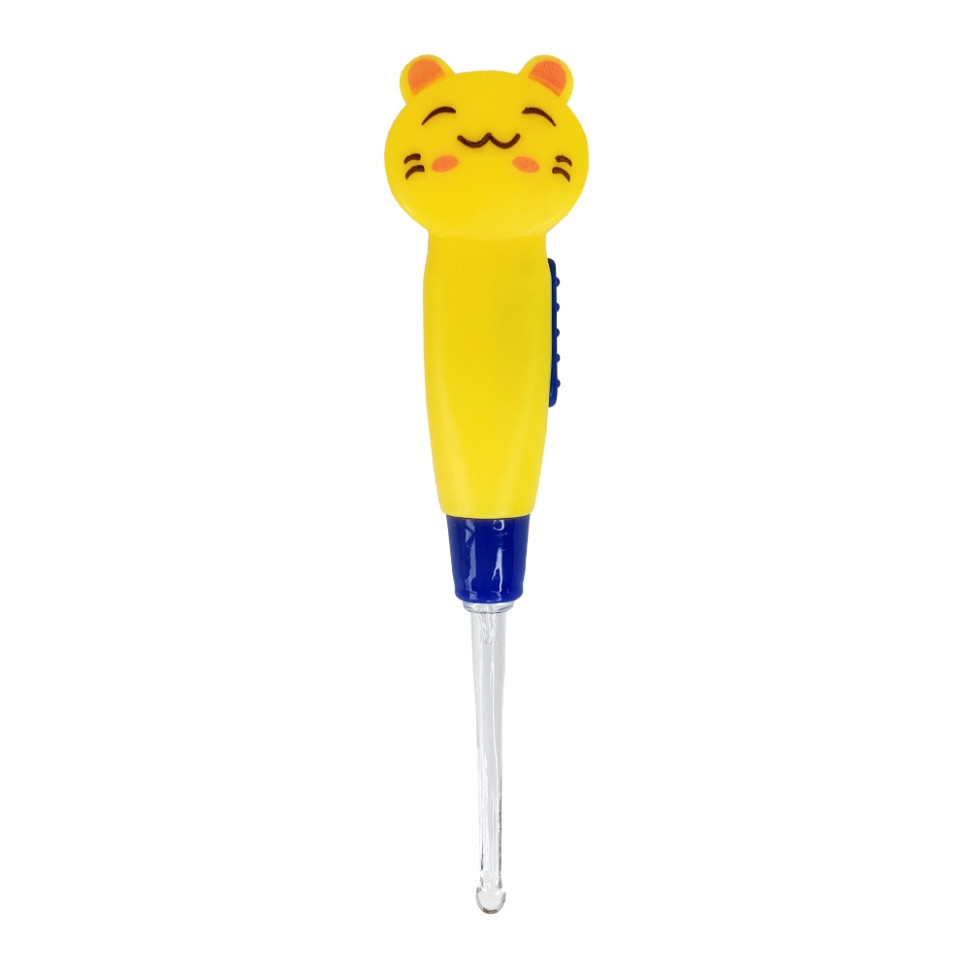 Ушной фонарик для детей MGZ-0708(Yellow Cat) со сменными насадками - фото 1 - id-p2136805400