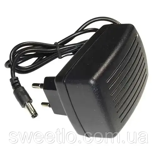 Блок живлення адаптер OEM DC12V 24W 2A PL, пасивне охолодження, пластиковий корпус, IP20, в розетку, фото 1