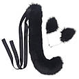Набір: котячі обідок Вушки Хвіст, карнавальний костюм, ошатний кіт, аніме, косплей 10611, фото 2