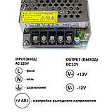 Блок живлення OEM DC12 120W 10А TR-120-12, для світлодіодних стрічок, негерметичний, компактний, фото 4