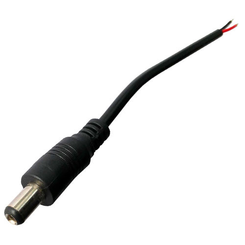 Коннектор для світлодіодних стрічок OEM №11 mini Jack тато з проводом, 15см