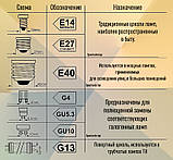 Світлодіодна лампа Biom FL-306 C37 4W E14 4500K, фото 6