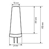 Світлодіодна лампа BIOM G4 5 W 2508 3000 K AC220, фото 3