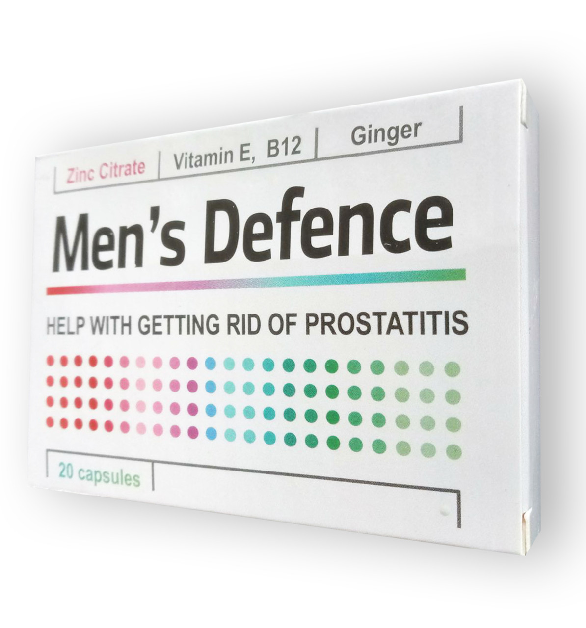 Men's Defence - Капсули від простатиту (Менс Дефенс)