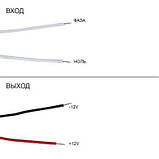 Блок живлення OEM LTR-72-12 Stick 72W 6A DC12V, IP20, металевий корпус, тонкий, компактний, тихий, фото 3