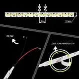 Світлодіодна стрічка B-LED Standart 12 В 2835-240 теплий білий, негерметична, 1 м, фото 6