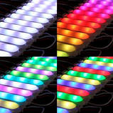 Світлодіодний модуль 5050-3 діода, 0.72 W Full RGB, 12В, IP65, фото 4