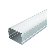 Широкий ПРОФІЛЬ ЛП20 анодований з розсіювачем (200х20х30), м