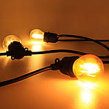 Гірлянда для світлодіодних ламп BIOM IP67 E27*20, 100 W, 10,5 м, фото 3