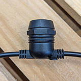 Гірлянда для світлодіодних ламп BIOM IP67 E27*20, 100 W, 10,5 м, фото 10