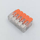 Клемник BIOM WT-465 (5 входу) 32А 400В 0.14-4mm2, фото 2