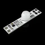 PIR сенсор BIOM DP-03-PIR-5A-P DC12V 5A, датчик для профілю, інфрачервоний датчик руху, фото 2