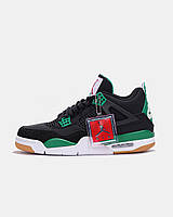 Кроссовки Nike Air Jordan 4 x Off-White Green Glow 43