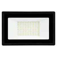 Світлодіодний прожектор AREAL 50W PR-50 6200K 220V IP65, вуличний, чорний, прямокутний, поворотний