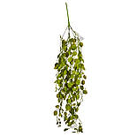 Штучна гілка верби рускусу зеленого 87 см, фото 2