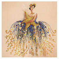 Набір-міді Для Вишивання Бісером "зоряний Вальс" Amb-097 20х20 См Selli