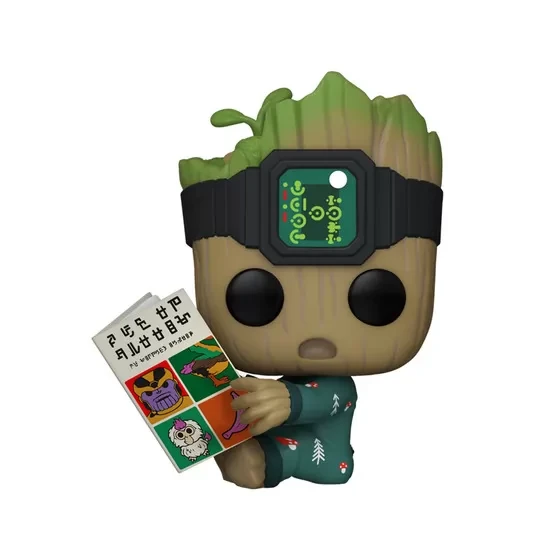 Ігрова фігурка FUNKO POP! Фанко Поп Ґрут з книгою Groot In Onesie 1193