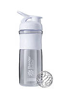 Шейкер спортивный бутылка BlenderBottle SportMixer 28oz 820ml White Original XE, код: 8105084