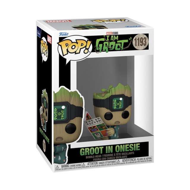 Игровая фигурка FUNKO POP! Фанко Поп Грут с книгой Groot In Onesie 1193