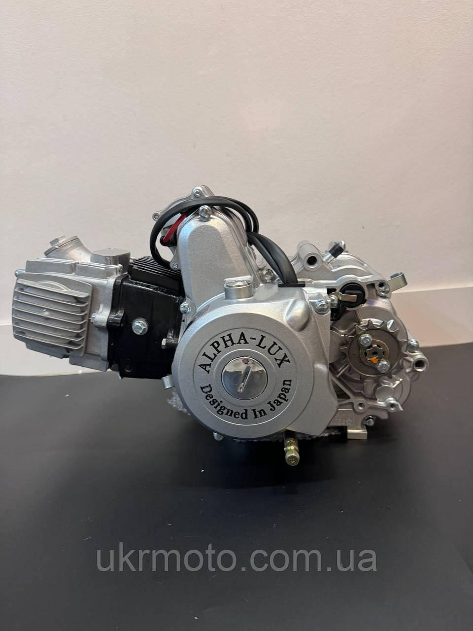 Мотор мопед Альфа Дельта 110 куб (напівавтомат), фото 1