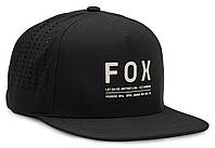 Кепка FOX NON STOP TECH SNAPBACK HAT (Black), One Size, One Size