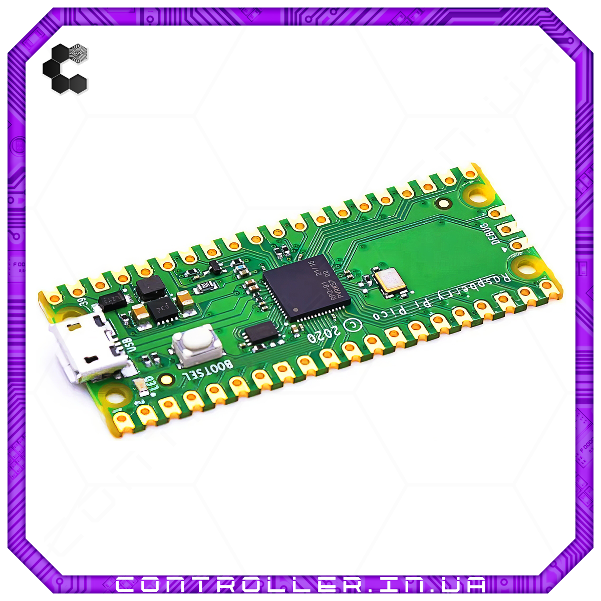 Мікроконтролер Raspberry Pi Pico, фото 1