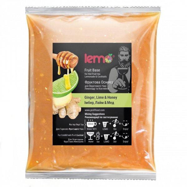 Фруктове пюре Імбир-Лайм-Мед Lemo 1кг - фото 1 - id-p1552614585