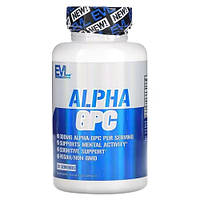 EVLution Nutrition Alpha GPC 60 рослинних капсул HS