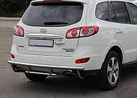 Задняя дуга AK002-2 (нерж.) для Hyundai Santa Fe 2 2006-2012 годов от PR