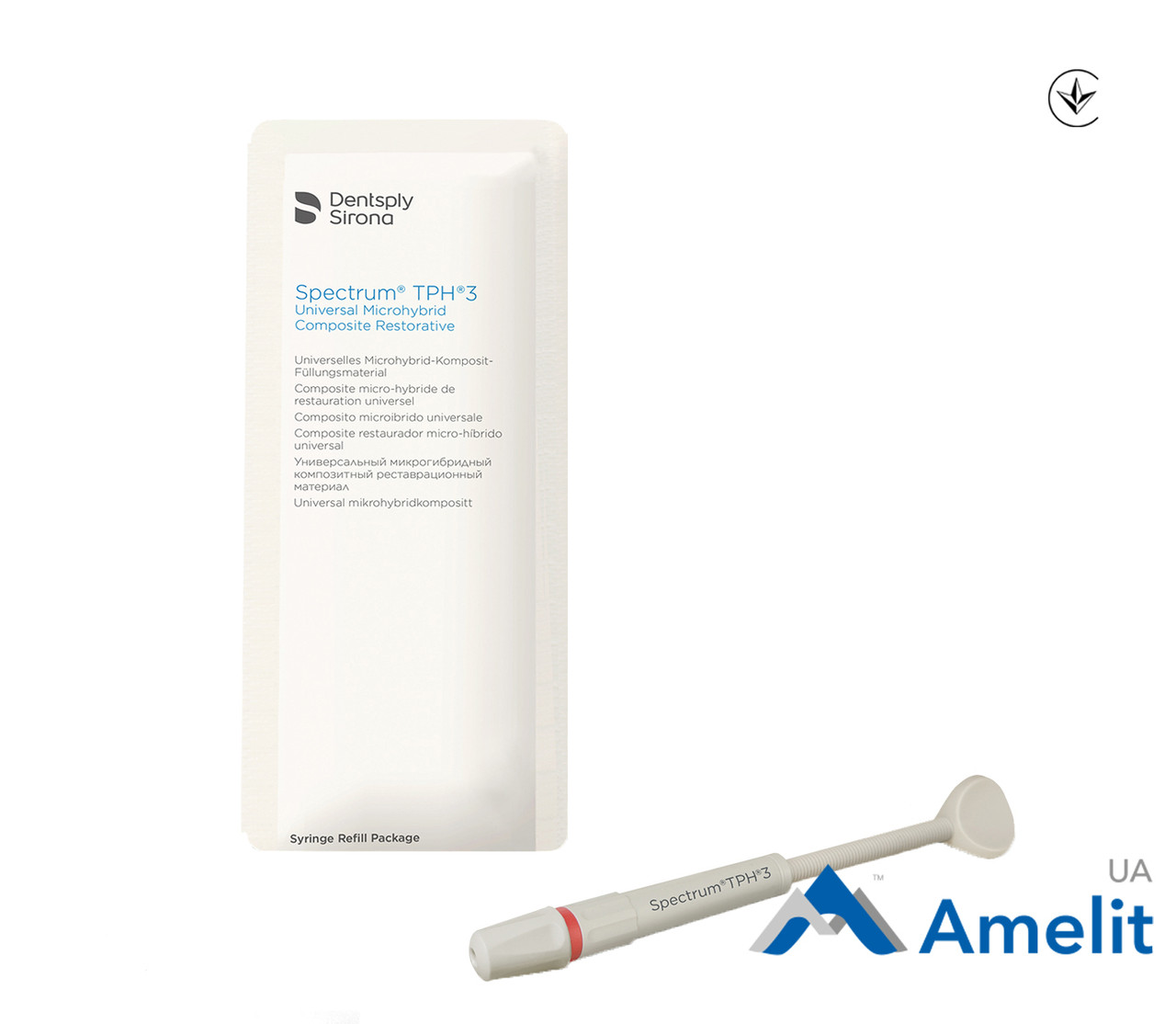 Композит Spectrum TPH3, колір А2, з набору (Dentsply Sirona), шприц 4.5 г