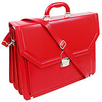 Женский портфель из искусственной кожи AMO Красный (SST01 red) XE, код: 1189885