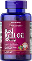 Puritan's Pride Red Krill Oil 1000 mg (170 mg Active Omega-3) 60 капсул HS