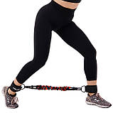 Латеральний амортизатор для ніг Zelart 2 шт. навантаження 35LB FI-7837-35, фото 8