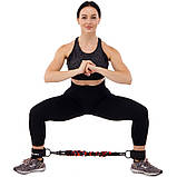 Латеральний амортизатор для ніг Zelart 2 шт. навантаження 35LB FI-7837-35, фото 9