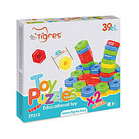 Дитяча іграшка розвиваюча гра пазли мозаїка SUPER 39 ел. арт.39315 ТМ Tigres