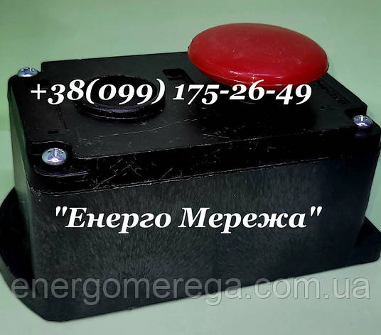 Пост кнопковий ПКЕ 222-1 (грибкова), фото 1