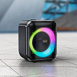 Бездротова колонка — караоке HOCO HA1 Graceful акустика з дротовим мікрофоном, фото 8