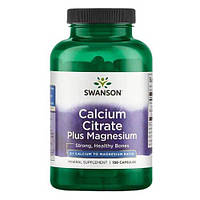 Swanson Calcium Citrate Plus Magnesium 150 капсул HS