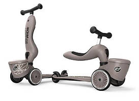 Самокат Scoot&Ride Highwaykick-1 Lifestyle Коричневий (SR-210621-BROWNLINES)