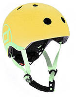 Захисний дитячий шолом Scoot&Ride із ліхтариком 45-51 см Лимон (SR-181206-LEMON)