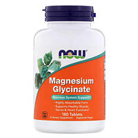 NOW Magnesium Glycinate 180 табл HS