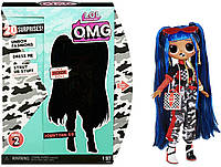 Кукла ЛОЛ ОМГ Даунтаун Биби 2 -я серия L.O.L. Surprise! O.M.G. Series 2 Downtown B. B. Fashion Doll